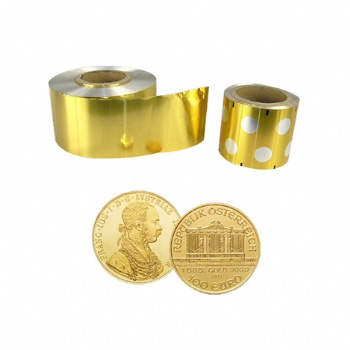 8011  golden aluminium chocolate coins foil
