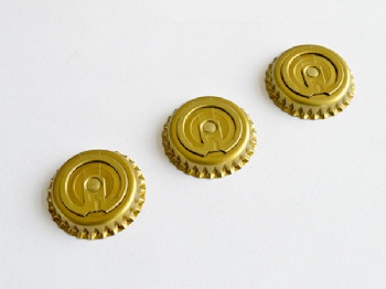 26mm metal ring pull caps