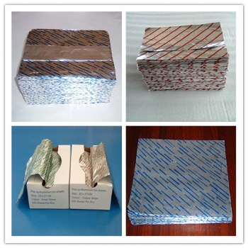 aluminium pop-up foil