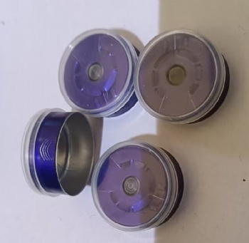 32mm platic -aluminium caps