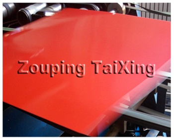 printed aluminium sheet